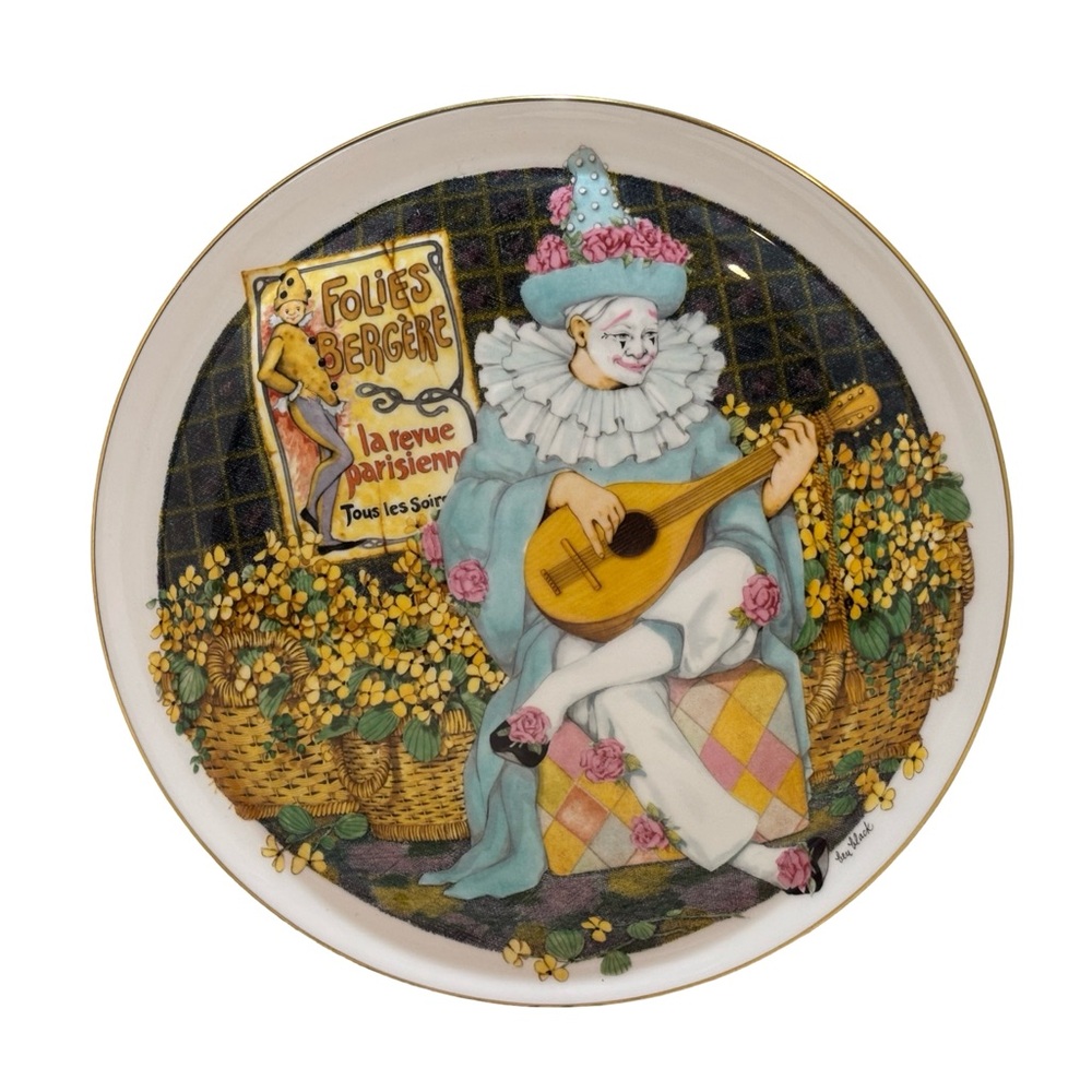 Royal Doulton Collectors Plate - Behind the Painted Masque French‎ Clown